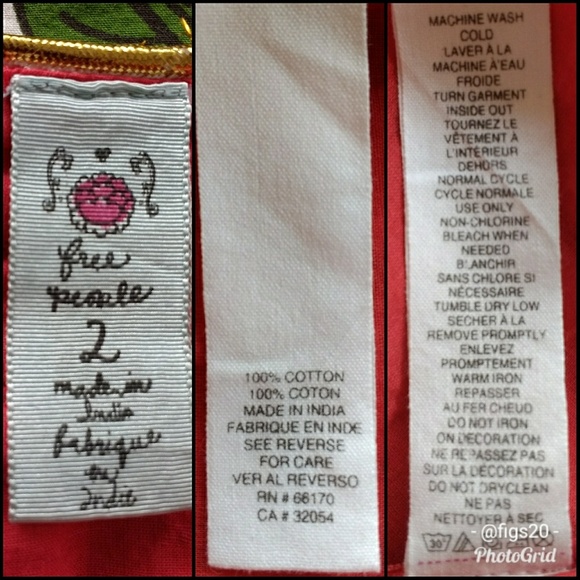 Free People Gold Piped Floral Detail Top - Picture 4 of 8